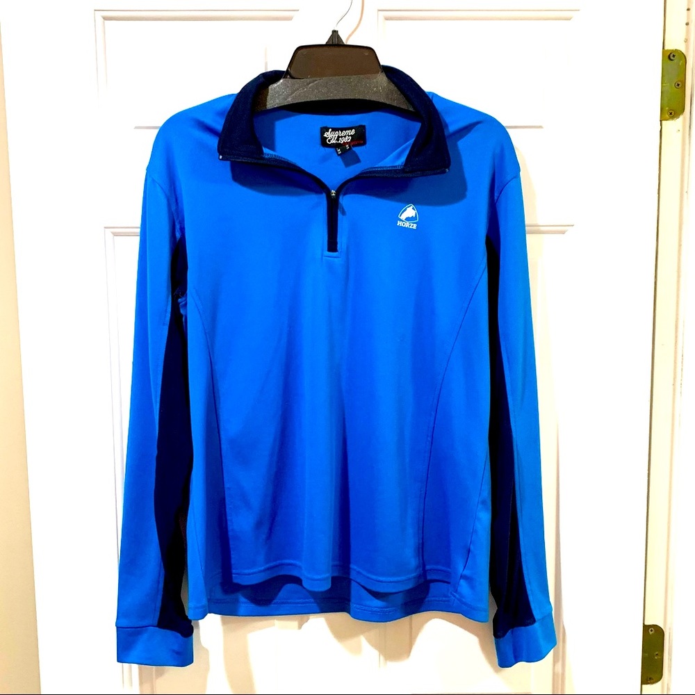 HORZE Trista Technical Sun Shirt for Equestrian Training sz 14.